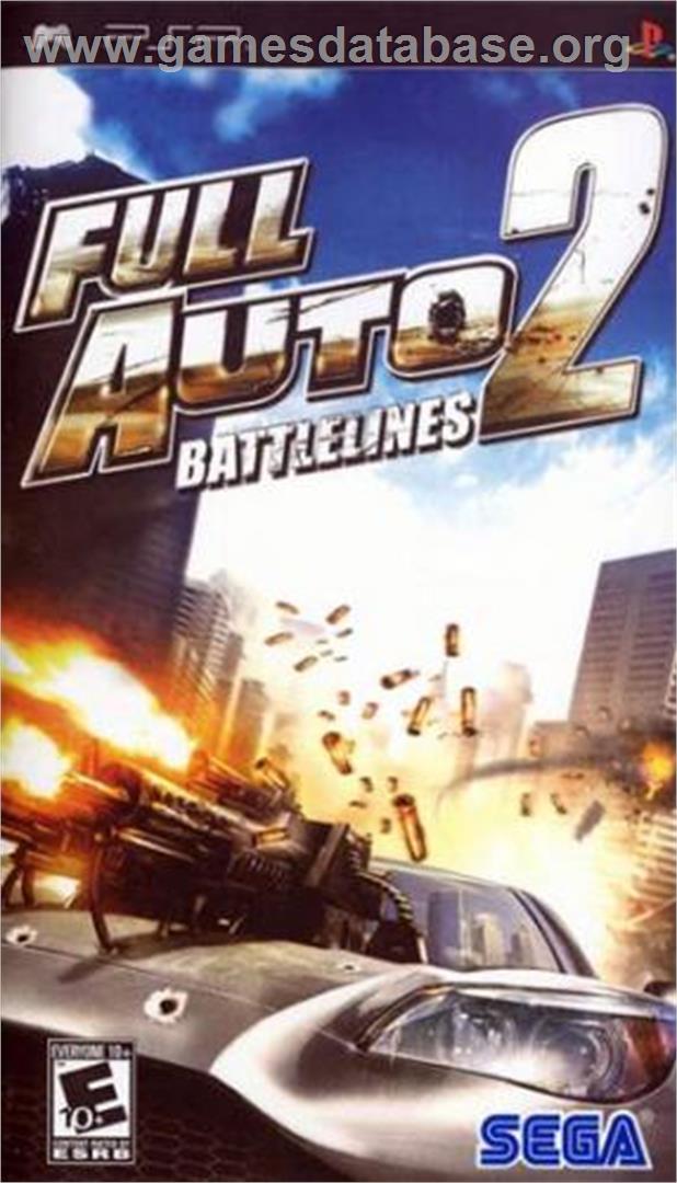Full Auto 2: Battlelines - Sony PSP - Artwork - Box