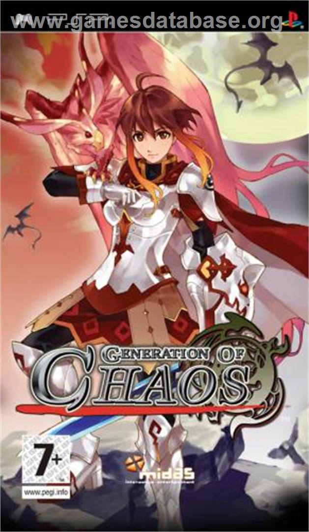 Generation of Chaos - Sony PSP - Artwork - Box