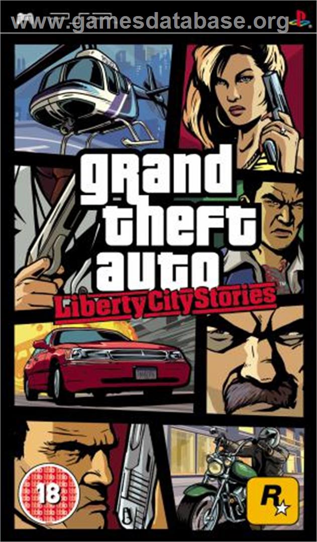 Grand Theft Auto: Liberty City Stories - Sony PSP - Artwork - Box
