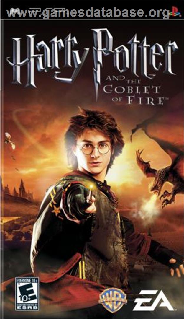 Harry Potter and the Goblet of Fire - Sony PSP - Artwork - Box