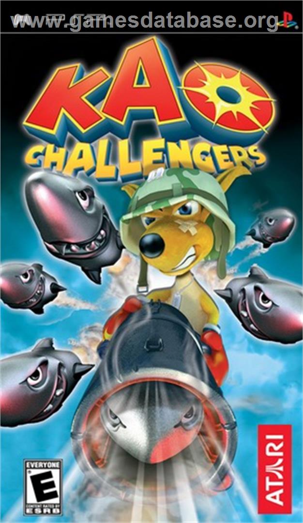 Kao Challengers - Sony PSP - Artwork - Box