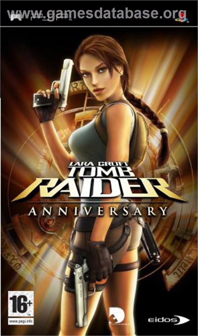 Lara Croft Tomb Raider: Anniversary - Sony PSP - Artwork - Box