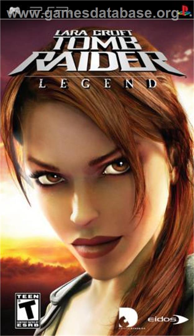 Lara Croft Tomb Raider: Legend - Sony PSP - Artwork - Box