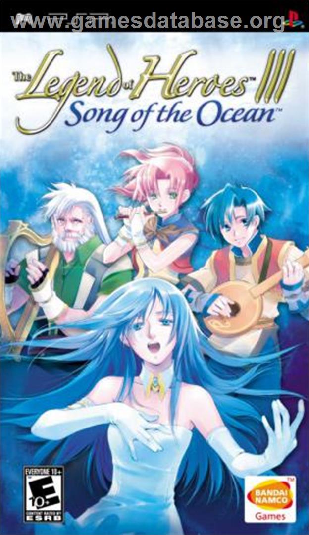 Legend of Heroes III: Song of the Ocean - Sony PSP - Artwork - Box