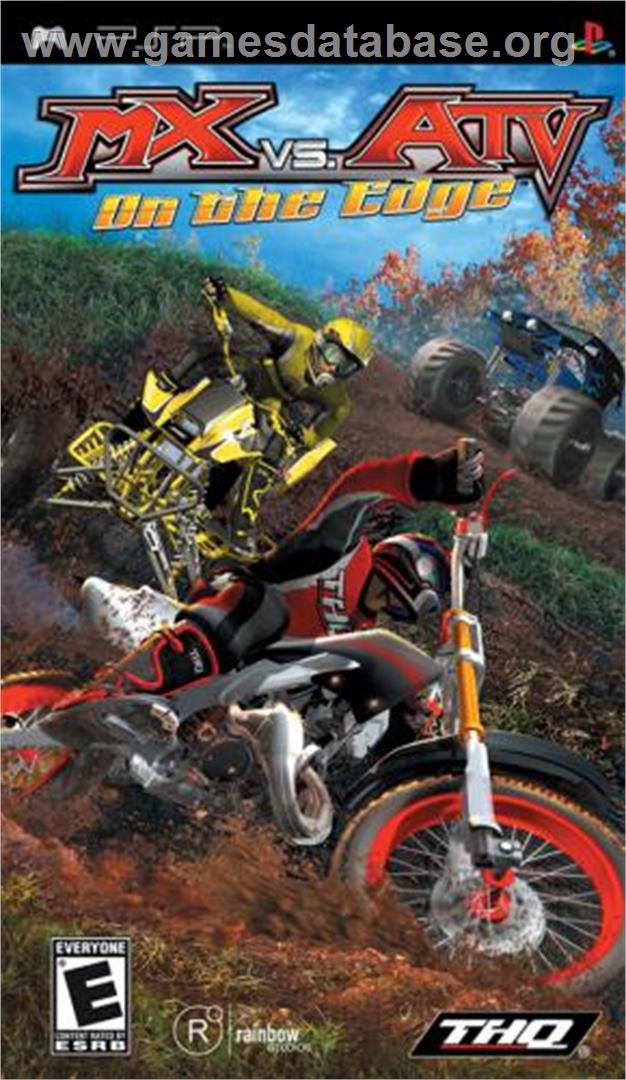 MX vs. ATV: On the Edge - Sony PSP - Artwork - Box