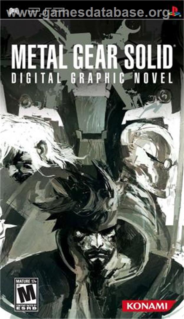 Metal Gear Solid: Digital Graphic Novel - Sony PSP - Artwork - Box