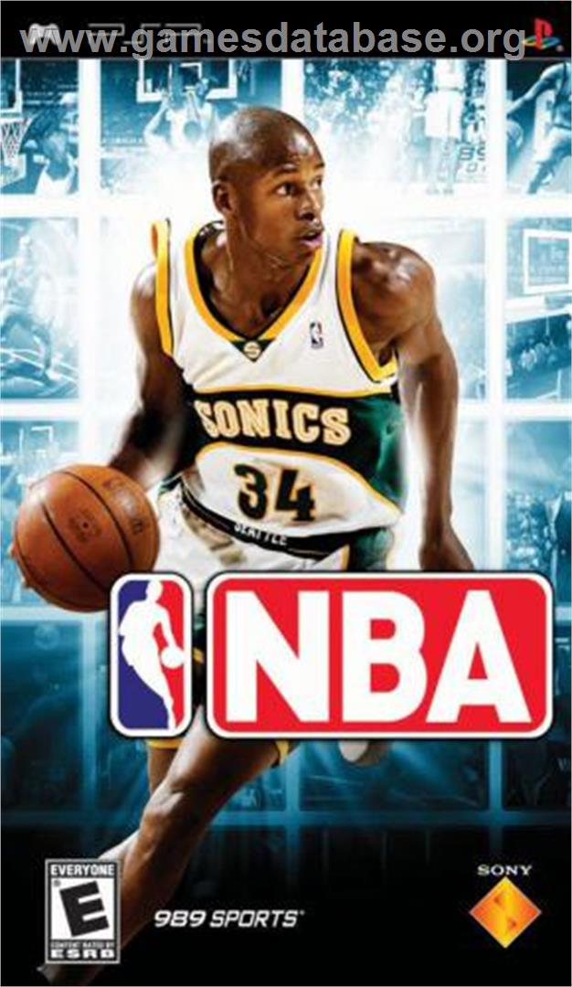 NBA - Sony PSP - Artwork - Box