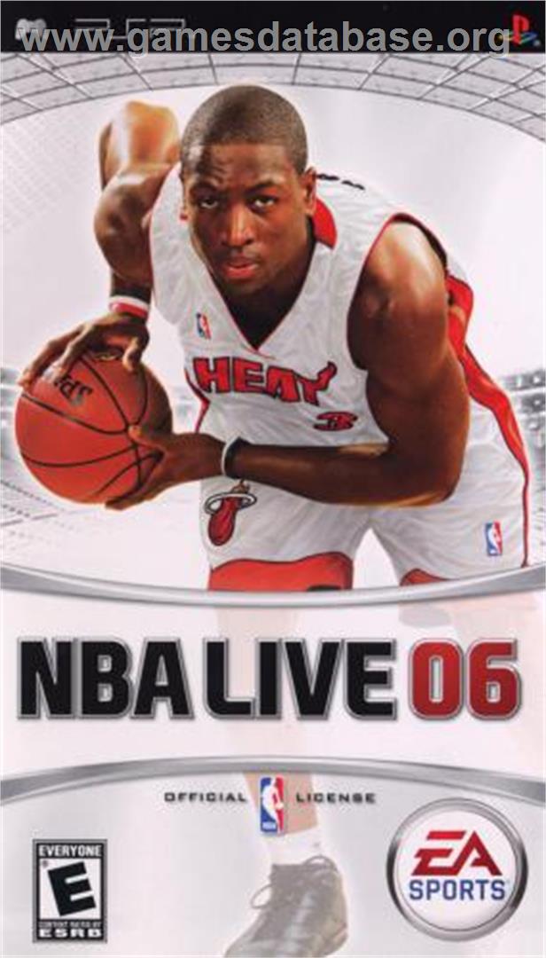 NBA Live 6 - Sony PSP - Artwork - Box