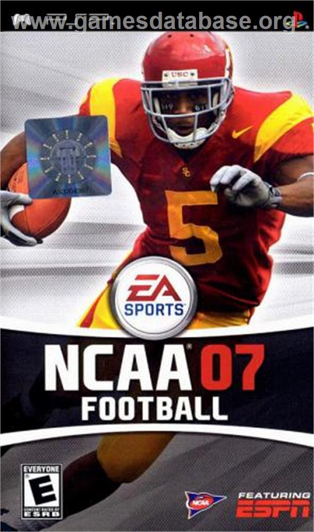 NCAA Football 7 - Sony PSP - Artwork - Box