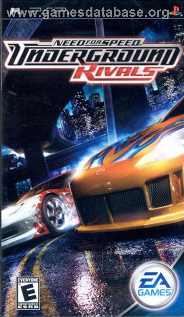 Need for Speed Underground: Rivals - Sony PSP - Artwork - Box