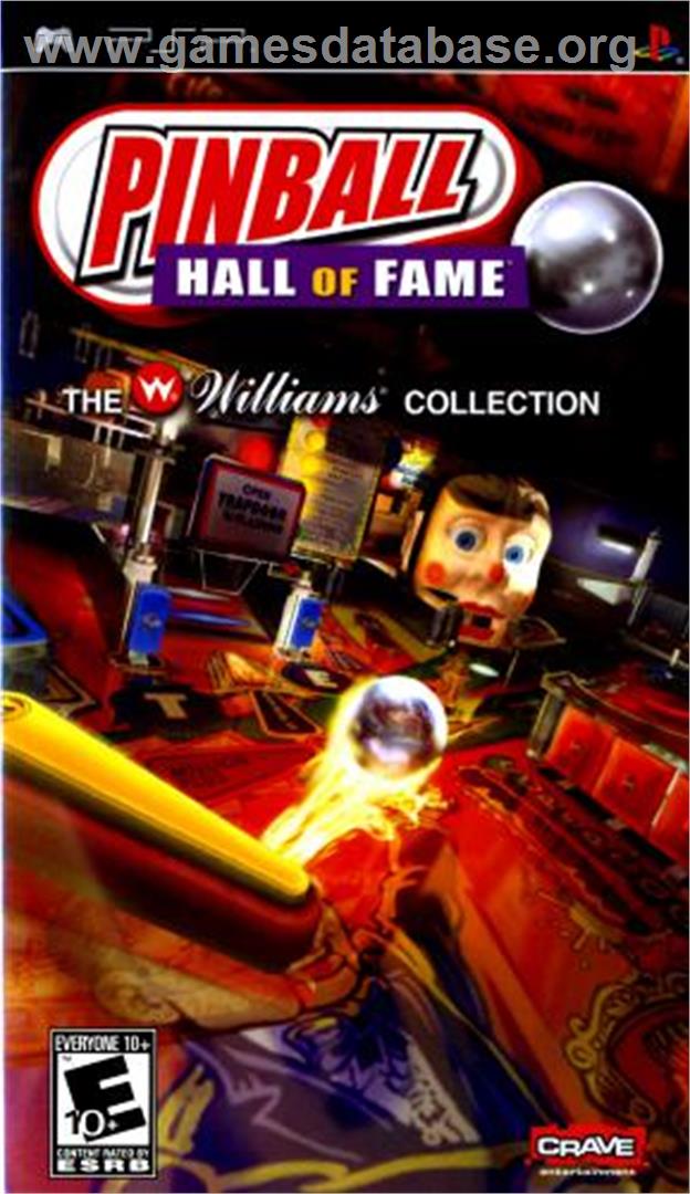 Pinball Hall of Fame: The Williams Collection - Sony PSP - Artwork - Box