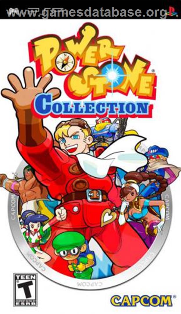 Power Stone Collection - Sony PSP - Artwork - Box
