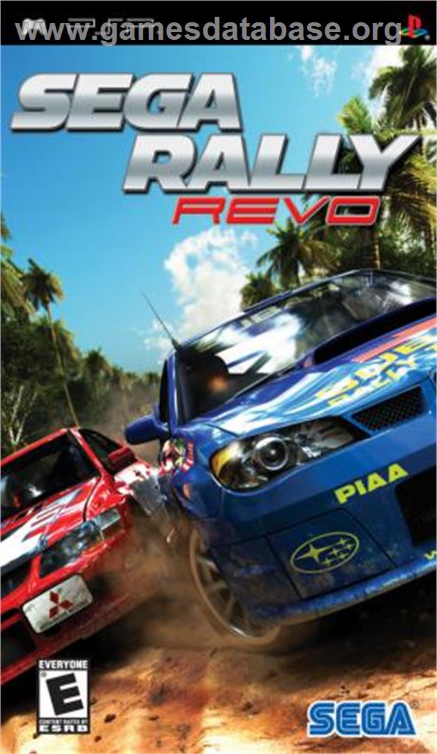 SEGA Rally Revo - Sony PSP - Artwork - Box