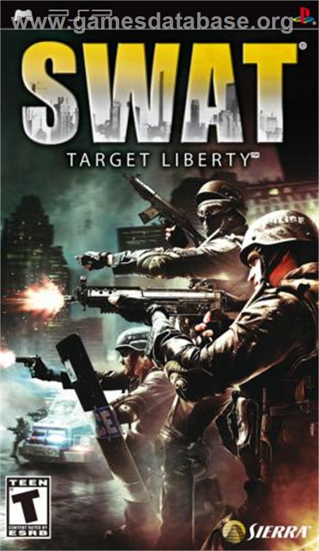 SWAT: Target Liberty - Sony PSP - Artwork - Box