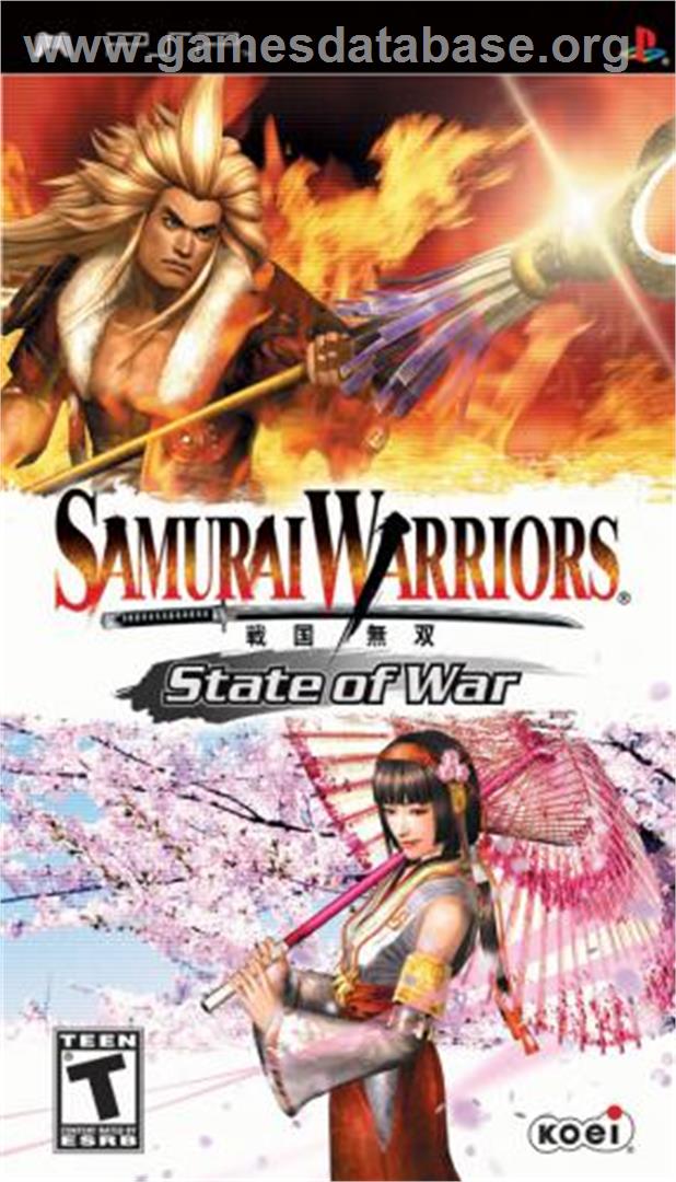 Samurai Warriors: State of War - Sony PSP - Artwork - Box