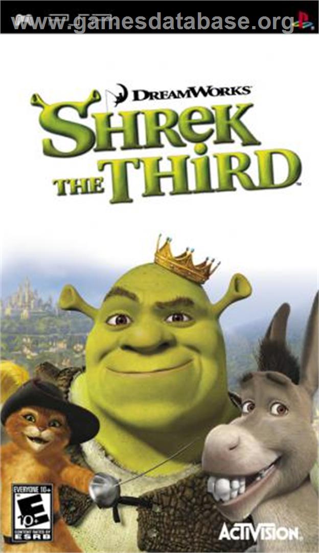 Shrek the Third - Sony PSP - Artwork - Box