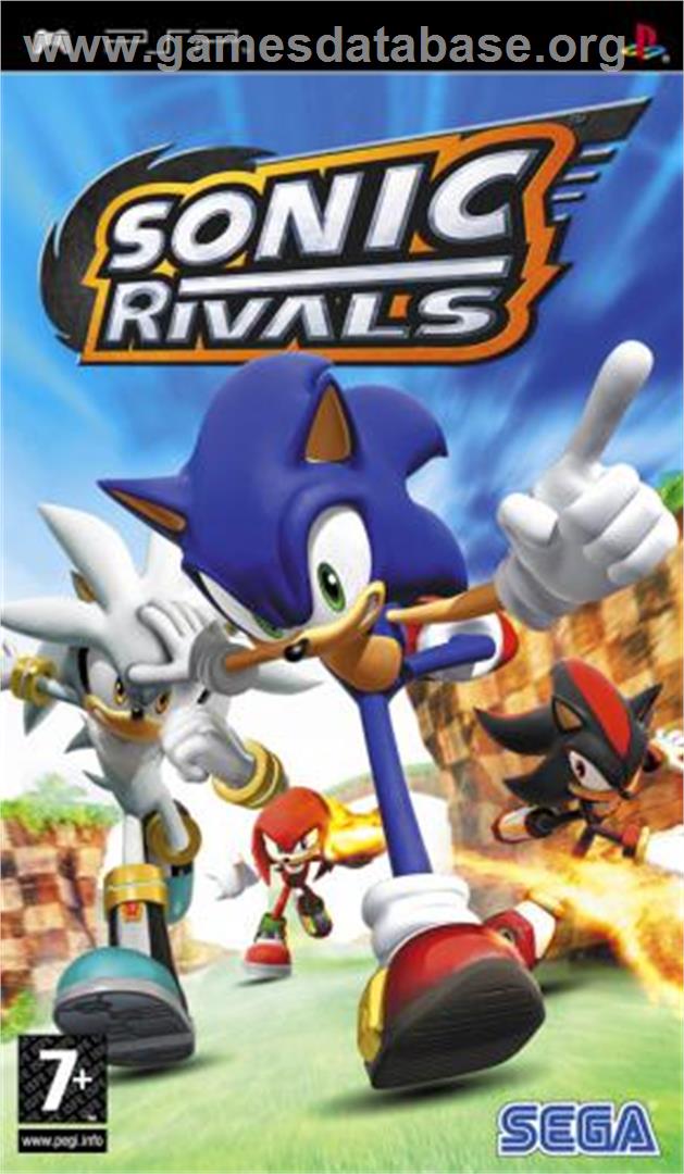 Sonic Rivals - Sony PSP - Artwork - Box
