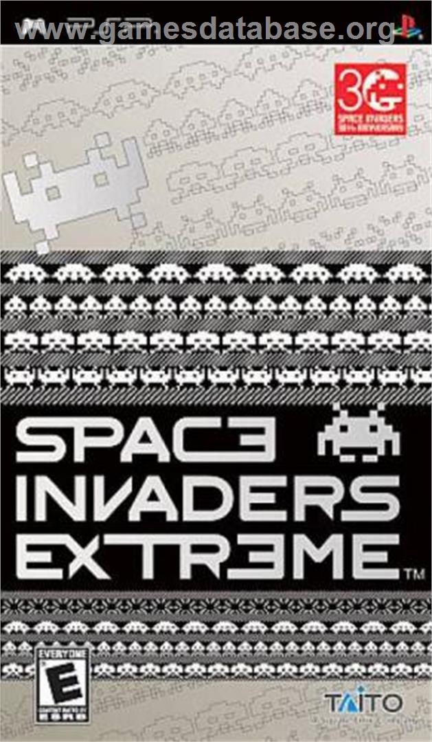 Space Invaders Extreme - Sony PSP - Artwork - Box