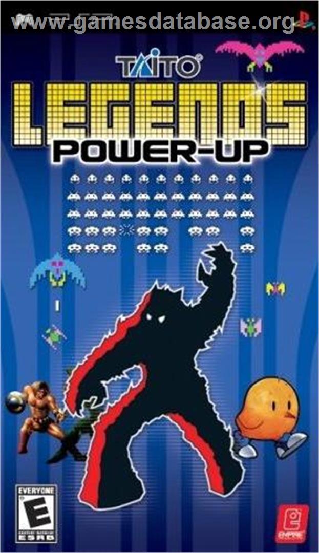 Taito Legends: Power-Up - Sony PSP - Artwork - Box