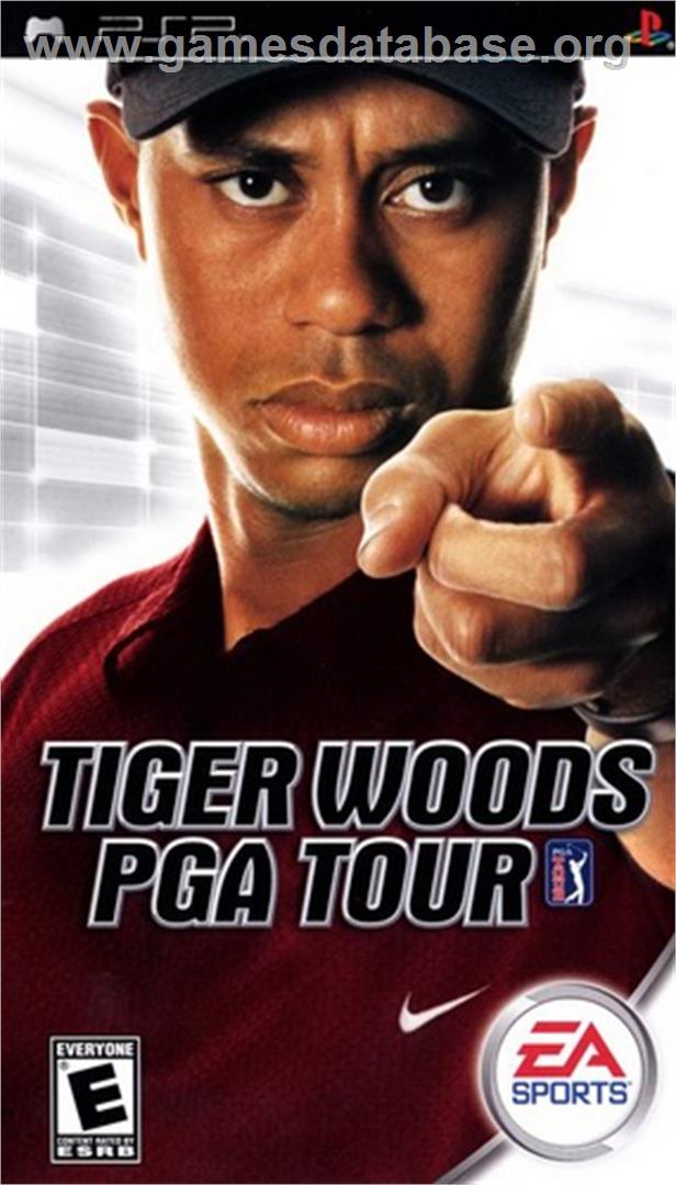 Tiger Woods PGA Tour - Sony PSP - Artwork - Box