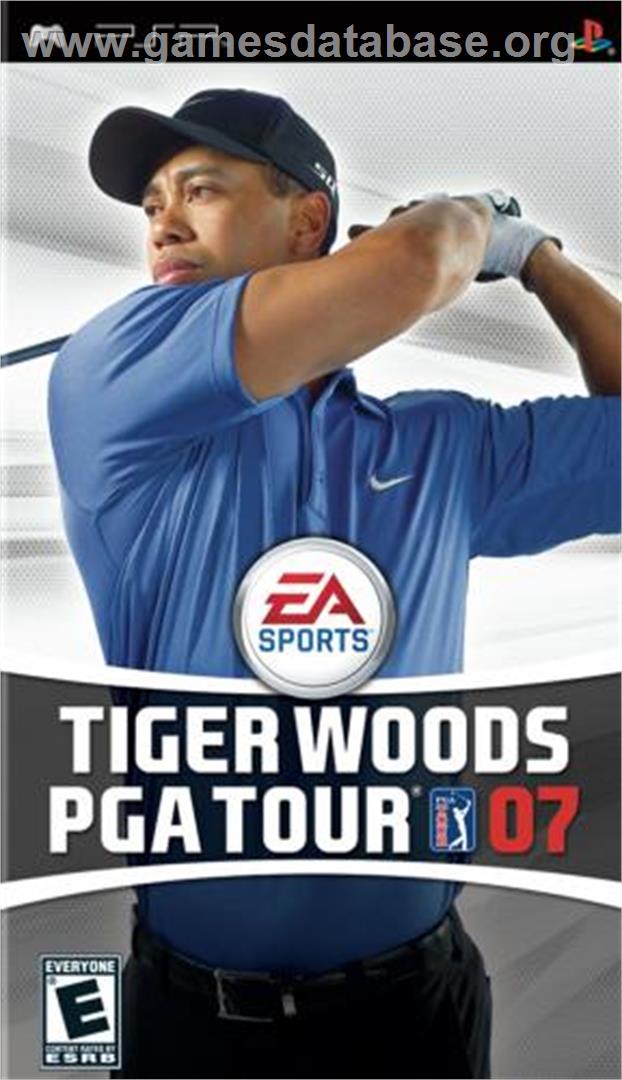 Tiger Woods PGA Tour 7 - Sony PSP - Artwork - Box