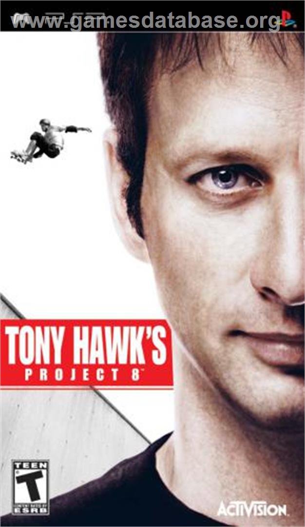 Tony Hawk's Project 8 - Sony PSP - Artwork - Box