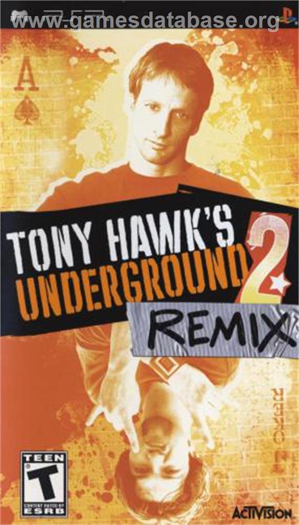 Tony Hawk's Underground 2: Remix - Sony PSP - Artwork - Box