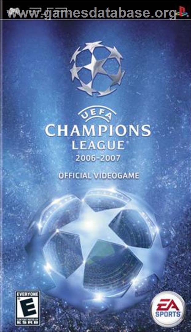 UEFA Champions League 2006-2007 - Sony PSP - Artwork - Box