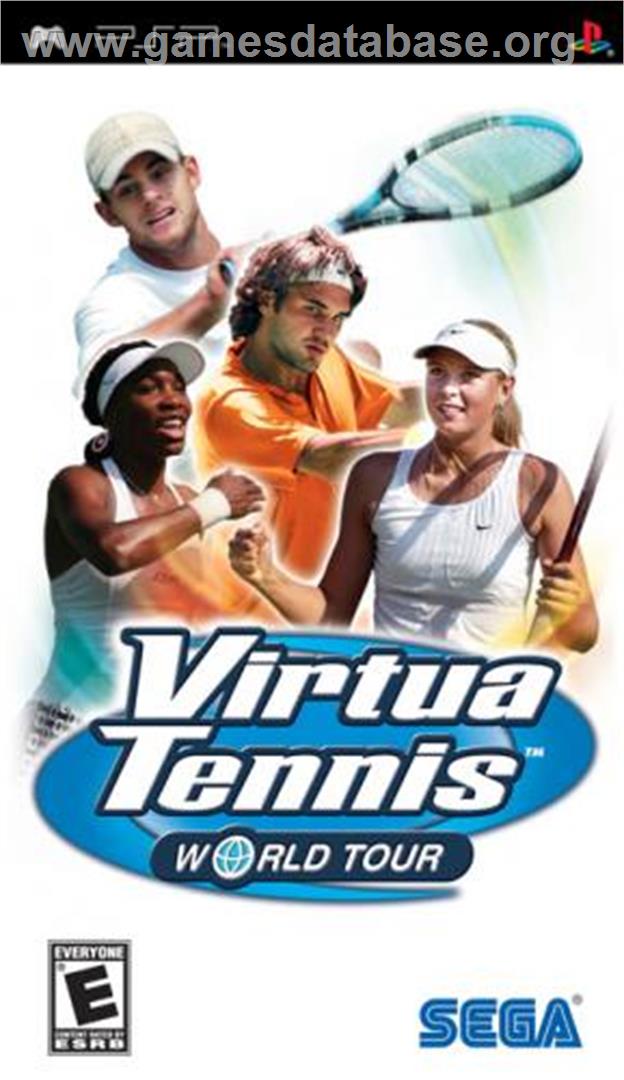 Virtua Tennis: World Tour - Sony PSP - Artwork - Box
