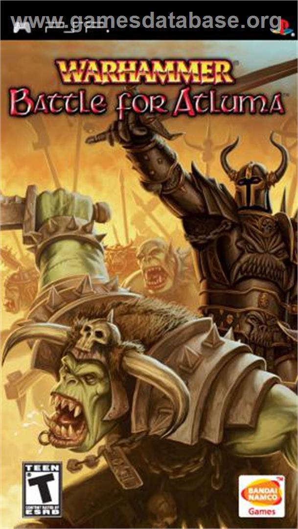Warhammer: Battle for Atluma - Sony PSP - Artwork - Box
