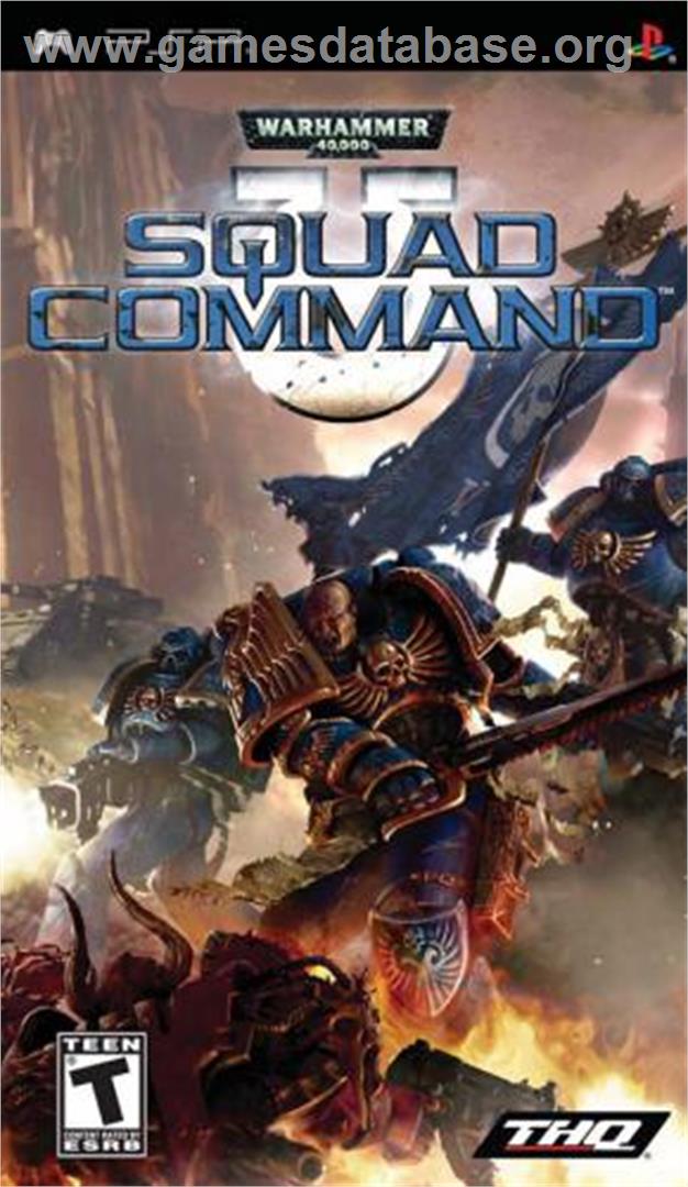Warhammer 40,000: Squad Command - Sony PSP - Artwork - Box