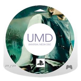 Artwork on the Disc for Eragon on the Sony PSP.