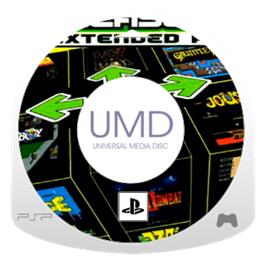 Artwork on the Disc for Midway Arcade Treasures: Extended Play on the Sony PSP.