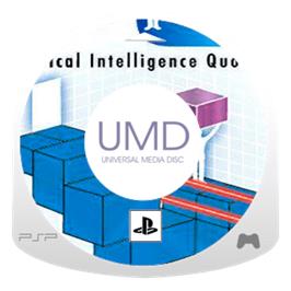 Artwork on the Disc for PQ: Practical Intelligence Quotient on the Sony PSP.