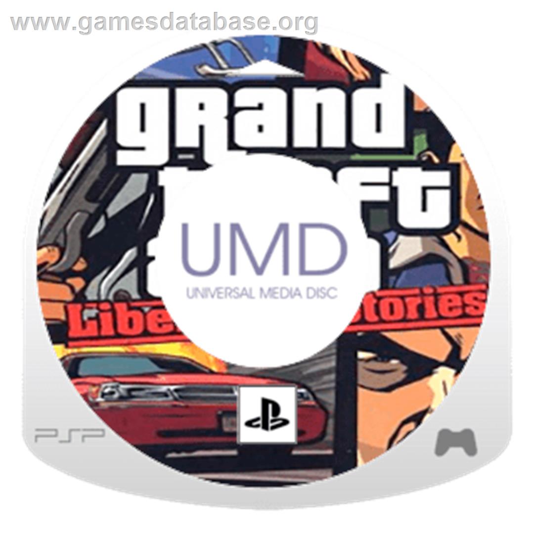 Grand Theft Auto: Liberty City Stories - Sony PSP - Artwork - Disc