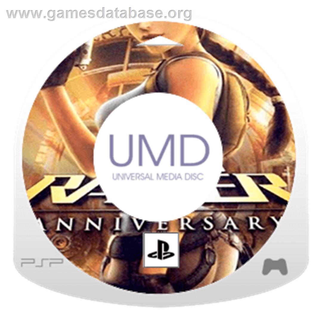 Lara Croft Tomb Raider: Anniversary - Sony PSP - Artwork - Disc