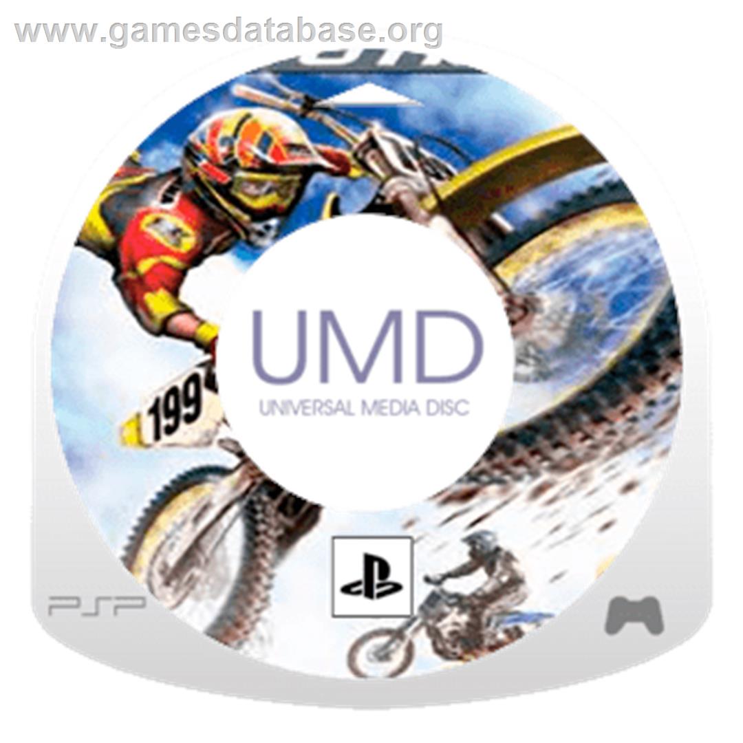 MTX Mototrax - Sony PSP - Artwork - Disc