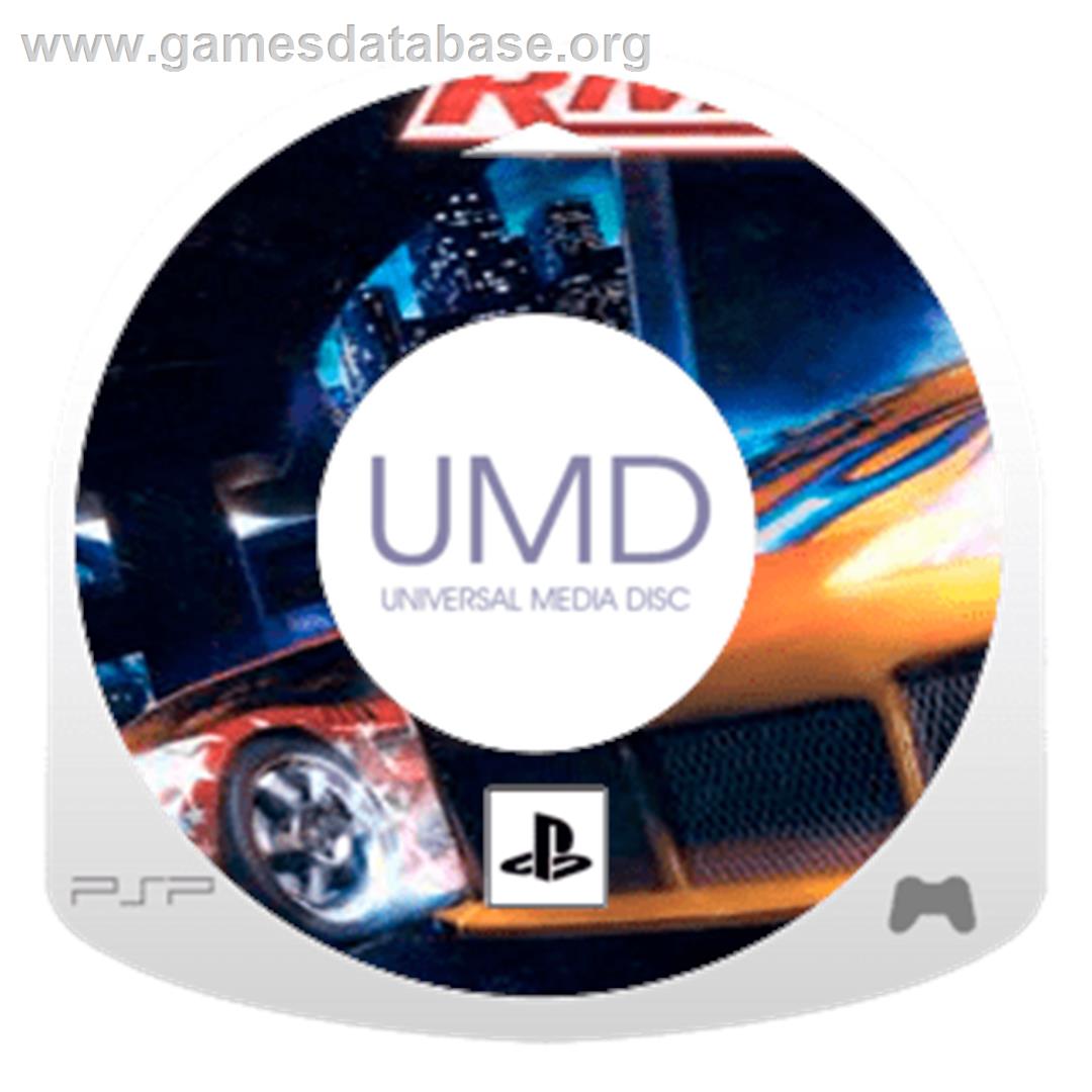 Need for Speed Underground: Rivals - Sony PSP - Artwork - Disc