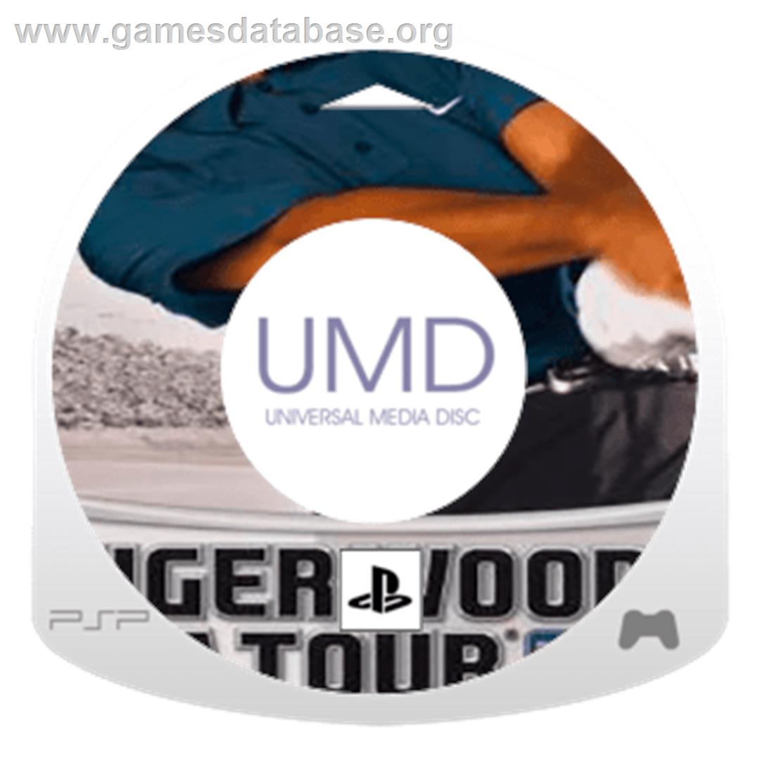 Tiger Woods PGA Tour 6 - Sony PSP - Artwork - Disc