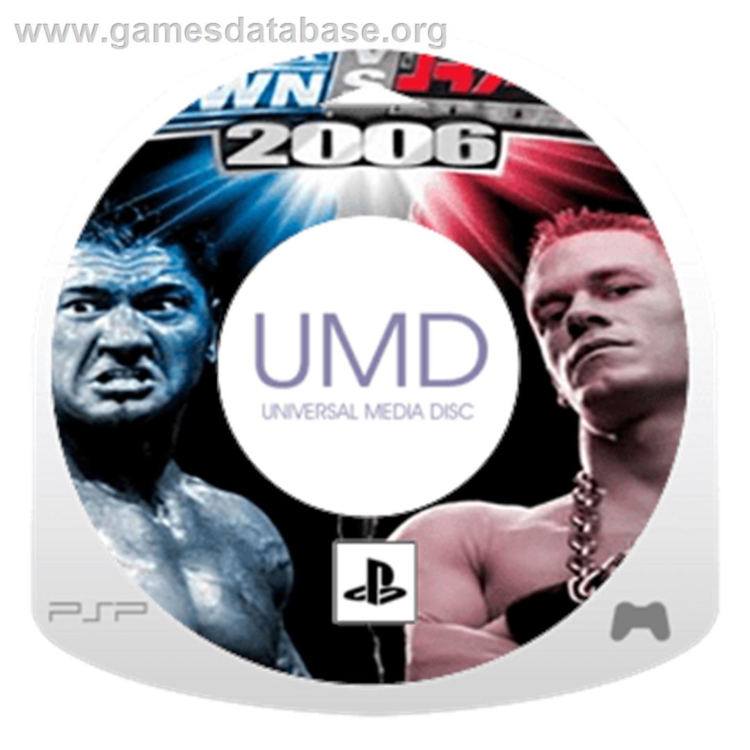 WWE Smackdown vs. Raw 2006 - Sony PSP - Artwork - Disc