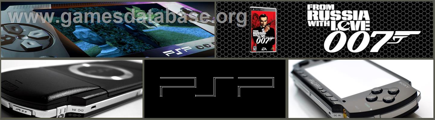 007: From Russia with Love - Sony PSP - Artwork - Marquee