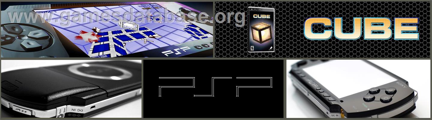 Cube - Sony PSP - Artwork - Marquee