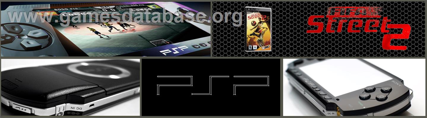 FIFA Street 2 - Sony PSP - Artwork - Marquee