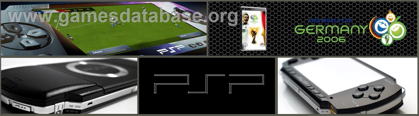 FIFA World Cup: Germany 2006 - Sony PSP - Artwork - Marquee