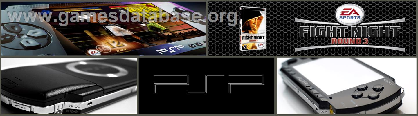 Fight Night Round 3 - Sony PSP - Artwork - Marquee