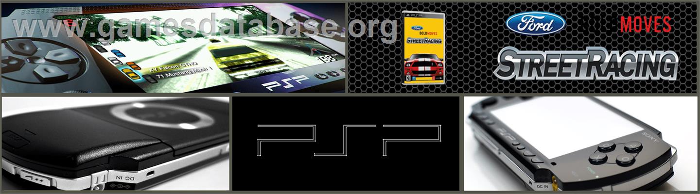 Ford Bold Moves Street Racing - Sony PSP - Artwork - Marquee