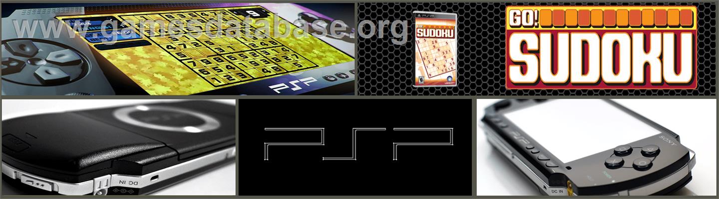 Go! Sudoku - Sony PSP - Artwork - Marquee