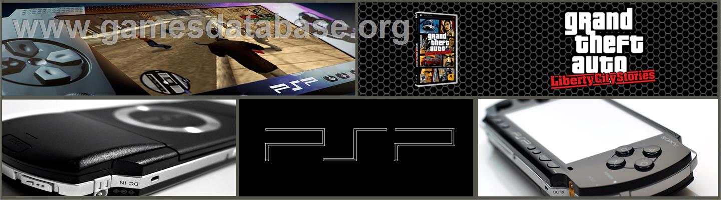 Grand Theft Auto: Liberty City Stories - Sony PSP - Artwork - Marquee
