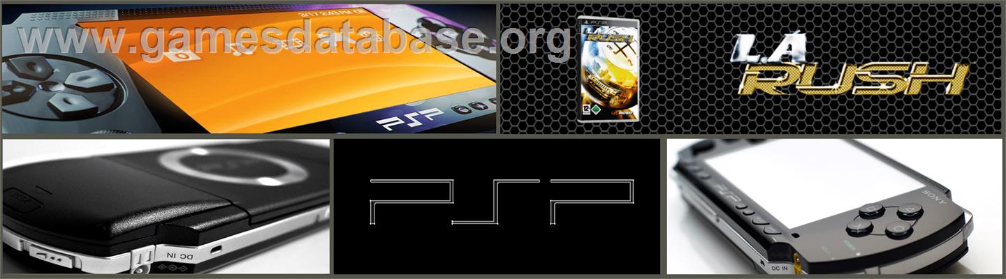 LA Rush - Sony PSP - Artwork - Marquee