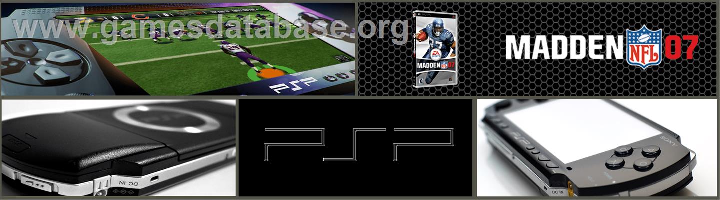 Madden NFL 7 - Sony PSP - Artwork - Marquee